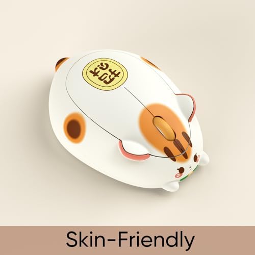 Akko Cat Theme Pink Wireless Gaming Mouse – Tri-Mode Connectivity for Seamless Use Across Devices, Adorable Cartoon Design for Enhanced Aesthetic, Ergonomic & Lightweight for Extended Comfort, Ideal for Mac & Windows Users – Elevate Your Gaming Experience with Style!