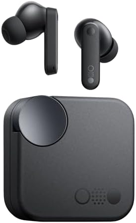 Elevate Your Audio Experience with CMF Buds Wireless Earbuds – Superior 42 d B Active Noise Cancellation, 35.5 Hours of Playtime, IP54 Waterproof Protection, Night Black Aesthetic, Seamless Device Integration for Ultimate Versatility and Comfort
