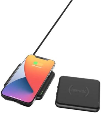 Modula5 Wireless Charging Pod for Smartwatches – RX-MP02 B | Rapid Qi-Enabled Charger for Apple Watch & Multi-Device Compatibility | Sleek, Portable Design with LED Indicators for Effortless Charging Experience