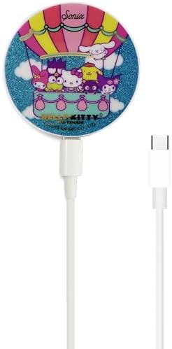 Sonix x Sanrio Hello Kitty & Care Bears Magnetic Mag Safe Charger for i Phone 12-16 Series | 6.5 ft USB-C Fast Wireless Charging Cable | Stylish, Playful, and Efficient Power Solution for Your Device