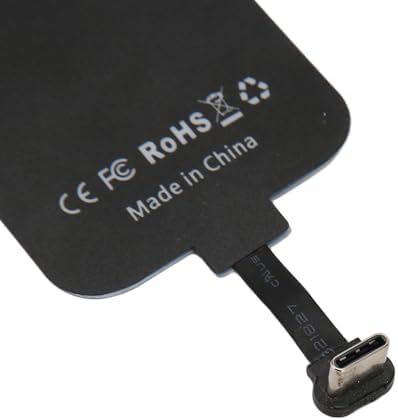 Ultra-Slim Type C Magnetic Charging Receiver – Dual-Function Fast Charging Patch with Versatile Methods & Overcurrent Protection for Small Devices – Optimal Compatibility & Enhanced Performance