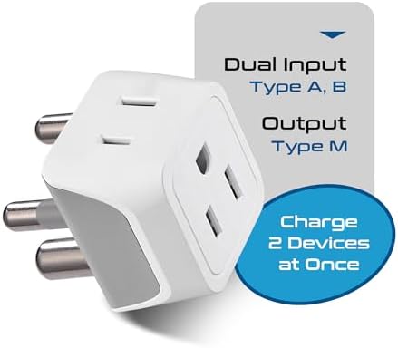 Ultimate Universal Travel Adapter: 35 W Fast Charging Power Converter with PD & QC 3.0, Dual USB-C & Triple USB Ports for Seamless Global Connectivity – Compatible with Type A, C, G, I Outlets for Effortless Charging Across EU, US, UK & Beyond – Perfect Travel Companion for Modern Explorers