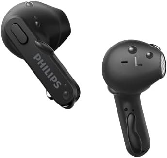 Philips T2206 True Wireless Earbuds – Compact Charging Case, IPX4 Water-Resistant Design, Enhanced Audio Mobility for Active Lifestyles, Rapid Pairing Technology, Secure Fit for Music Lovers and Fitness Enthusiasts