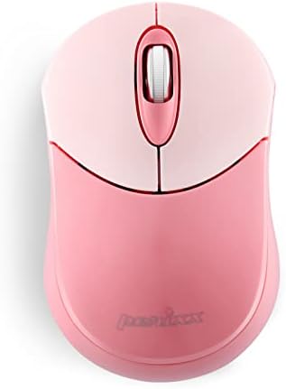 Elevate Your Productivity with the Perixx PERIMICE-802 PP Wireless Bluetooth Mouse – Sleek Purple Design for Windows, i OS & Android Devices – Ergonomic Comfort and High Precision Tracking for On-the-Go Professionals