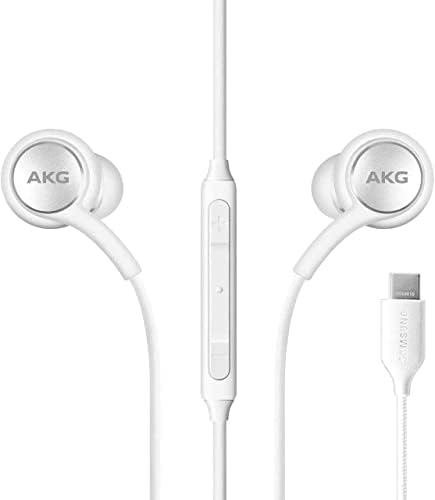 Elevate Your Audio Experience with SAMSUNG AKG USB Type C In-Ear Earbuds – Premium Sound for Galaxy S23 Ultra & More, Featuring Hands-Free Mic, Durable Braided Cable, and Sleek Velvet Pouch – Perfect for Music Lovers and Daily Use