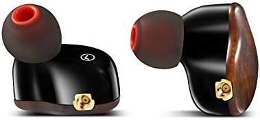 Premium Dual Driver In-Ear Monitors – High-Fidelity Wired Earbuds with MMCX Detachable Cables, Noise-Isolating Design for Musicians & Athletes – Stylish Wood Grain Finish, Ultimate Comfort & Compatibility