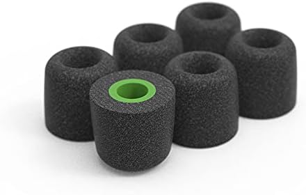 Flare Audio Premium Memory Foam Earbud Tips – Universal Noise-Isolating Replacement Tips for Flares Jet & Ear HD – Medium Size, 3 Pairs for Enhanced Comfort and Sound Quality – Hypoallergenic Foam for Secure Fit and Immersive Listening Experience