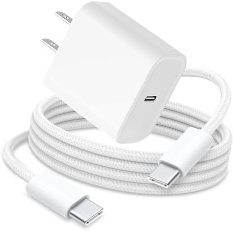 Ultra-Fast 20 W 10 FT USB-C Charging Cable for i Phone 15/16 Pro Max, Air Pods Pro 2 nd Gen & Beats – Superior Power Delivery & Extended Reach for Seamless Connectivity and Convenience – Ideal for Home, Office, and Travel Use