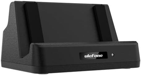 Ulefone Armor Pad 4 Ultra Wireless Charging Dock – 10 W Dual Output Desk Station for Seamless Power and Enhanced Compatibility – Fast and Convenient Charging Solution for Ulefone Armor Pad 4 Ultra Devices – Stylish, Compact Design for Home or Office Use