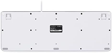 Durable & Washable Perixx PERIBOARD-517 Wired USB Keyboard – IP65 Certified, Ergonomic Design for Home & Office Use, Enhanced Compatibility with Windows & mac OS, Ideal for Quick Cleaning and Hygiene