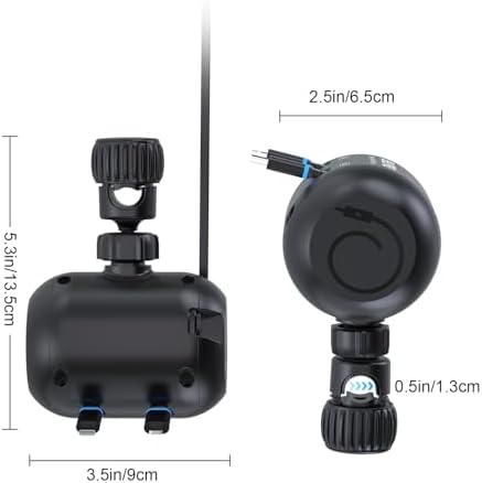OHLPRO 45 W Dual-Port Backseat Charger Station – Fast Charging Solution for Uber & Lyft Passengers, Retractable Multi-Device Charger for i Phone, Samsung, Tablets – Enhance Travel Convenience & Connectivity