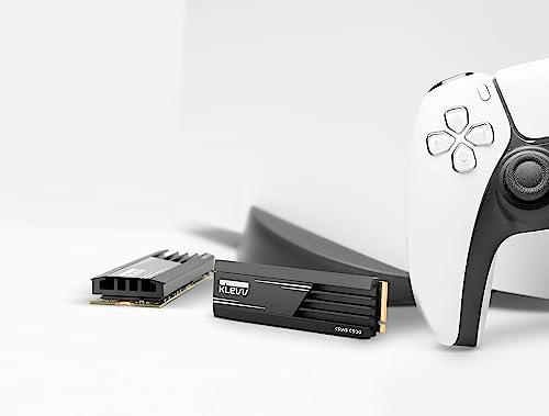 Unleash Lightning-Fast Performance with KLEVV CRAS C910 1 TB NVMe SSD – M.2 2280 Internal Drive with Heatsink for Laptops & Desktops – Experience Up to 5000 MB/s Speeds, Ideal for Gamers and Creators – PCIe Gen4 x4 Enhanced Compatibility & Reliability