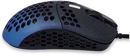 Gwolves Hati HTS Ultralight Honeycomb Wired Gaming Mouse – 48 g Precision with 16,000 DPI Sensor, Low Latency, Anti-Interference, 6 Customizable Buttons, On-Board Memory for PC/Mac/Laptop – Stardust Golden Small Edition for Maximum Speed and Comfort