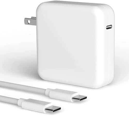 Ultra-Fast 100 W USB-C Power Adapter for Mac Book Pro & Air – Versatile PD Charger for 13″ to 16″ Models with M1, M2, M3, M4 Compatibility – Efficient Power Delivery for All USB-C Devices – Lightweight Travel Charger with Enhanced Safety Features – Rapid Charge Smartphones from 0% to 80% in Just 30 Minutes – High-Efficiency 96% Performance – Ideal for Mac Book Retina, i Pad Pro, and More – Perfect Home & Office Solution to Elevate Your Charging Game – Dual-Use Convenience for On-the-Go Professionals – Upgrade Your Power Experience Today with Reliable and Efficient Charging Solutions