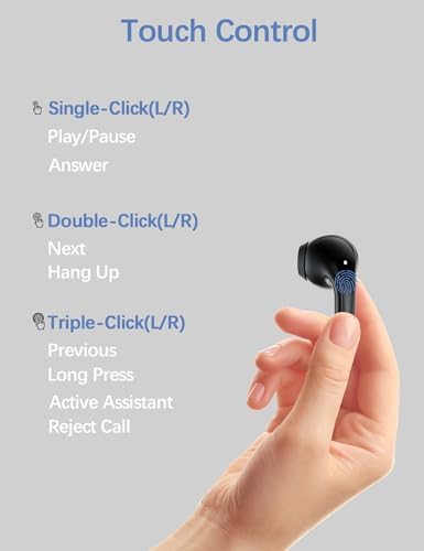 Revolutionize Your Workout with Premium Bluetooth Earbuds for Active Women – Ultra-Lightweight Sports Earphones Featuring Advanced Noise Cancelling, Bluetooth 5.3, and Enhanced Compatibility with i Phone 15/16 Pro Max, Google Pixel, and Samsung Galaxy S24/S25 – Experience Unrivaled Sound Quality, Sweat Resistance, and Ultimate Comfort for Every Adventure and Fitness Journey