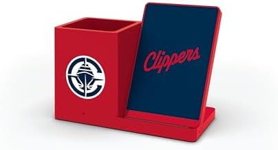 SOAR Smart Wireless Charger & Stylish Desktop Organizer – Fast 10 W Charging for Qi-Enabled Devices, Clutter-Free Workspace Solution with Built-in Storage and Safety Features