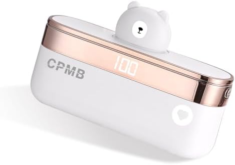 Compact 5,000 m Ah Portable Power Bank – Fast Charging 22.5 W Mini Battery Pack with Digital Display, Perfect for i Phone 14/13/12 Series – Reliable On-the-Go Device Charger in Sleek Black Finish – Essential Travel Accessory for Quick Power Solutions