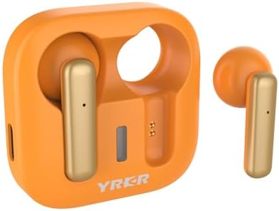 Chic Pink YK-11 Wireless Earbuds with Bluetooth 5.3 & Noise Cancellation – Lightweight Comfort & Compact Charging Case for Ultimate Audio Freedom – Perfect for i Phone & Android Users