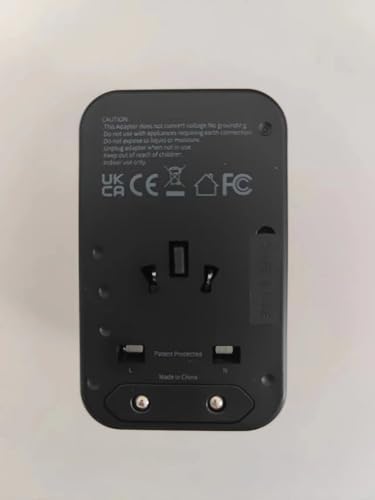 VINTAR Universal Travel Adapter 75 W Ga N Technology: Ultimate All-in-One Power Converter with 3 USB-C PD and 2 USB-A Quick Charge Ports for Global Use – Compact Power Solution for Laptops & Smartphones in 200+ Countries – Reliable Performance with Safety Features for Hassle-Free Charging