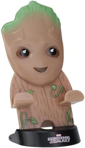 Guardians of The Galaxy Offical Licensed Desk Accessory by Paladone, Groot Phone Holder, Compatible with any Cell Phohe or Mobile Device, Marvel Gift – Enhanced Compatibility and Speed