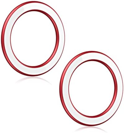 Magnetic Phone Ring Holder for i Phone 12, 13, 14 – Stylish Magnetic Car Stand & Wall Mount for Mag Safe Cases – Dual-Pack White Accessory for Ultimate Convenience and Hands-Free Use