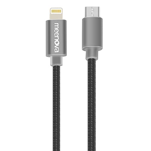 High-Speed i OS 15 to Micro USB OTG Pro Cable – 15 cm Durable Connector for i Phone 13 Pro Max, Mini, 11, 12 & Hi-Fi Devices – Enhanced Data Transfer for Camera & Audio Interfaces