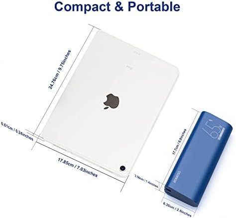 ROMOSS 18000 m Ah USB C Power Bank Hub – Fast Charging Portable Charger with 100 W Power Delivery, Dual USB Ports, 4 K HDMI Output & SD Card Reader – Ultimate Multiport Adapter for Mac Book Pro and On-the-Go Professionals