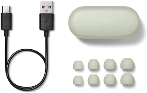 YAMAHA TW-E3 C True Wireless Earbuds in Vibrant Green – Premium Ambient Sound & Crystal-Clear Voice Calling for Music, Gaming, and Professional Use – Bluetooth 5.2 with Low Latency for Unmatched Audio Performance and Device Compatibility