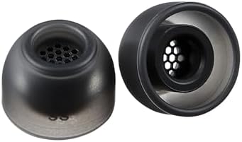 Enhance Your Audio Experience with AZLA Sedna Earfit MAX TWS Earbud Tips (S/MS/M) – Premium Noise-Canceling Silicone Eartips in Dark Gray for Ultimate Comfort and Sound Isolation, Perfectly Compatible with Sony, Samsung, and Sennheiser Wireless Headphones