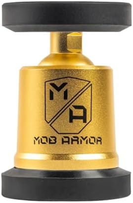 Mob Armor Mob Netic Maxx – Premium USA-Made Magnetic Phone Holder for Cars, Versatile 360° Rotation & 90° Tilt, Durable Aluminum Design, Perfect for i Phone & Android Devices – Enhance Your Driving Safety and Convenience