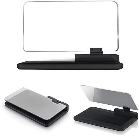 Smartphone-Compatible Car GPS Head-Up Display Holder with HD Reflective Screen – Ultimate Navigation Accessory for i Phone & Samsung (Up to 6 Inches) – Enhance Safety & Driving Focus
