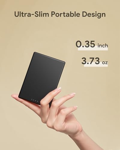 Magnetic Slim Power Bank for i Phone 16 & 15 Series, 5000 m Ah USB-C Fast Charging Portable Charger – Ultra-Compatible Battery Pack for Android and Samsung Devices with Effortless Magnetic Connection and Lightweight Design