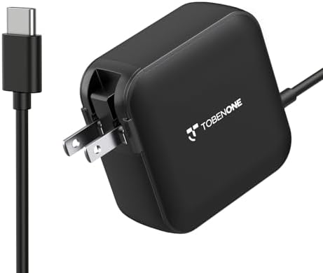 100 W Ga N III USB-C Laptop Charger – Universal Fast Charging Power Adapter with Foldable Design for Mac Book Pro/Air, Dell XPS, HP Spectre, Lenovo Yoga, Steam Deck & More – 5 ft Cable, Rapid PD3.0 Charging, Enhanced Safety Features