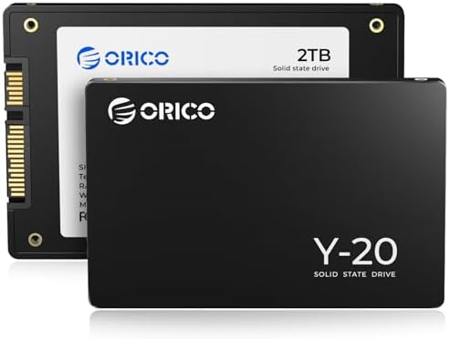 Upgrade Your Storage with ORICO 128 GB SATA SSD – High-Speed 2.5 Inch Internal Solid State Drive for Desktops, Laptops, and NAS – Blazing Read Speeds up to 500 MB/s, Perfect for Gamers and Professionals Seeking Enhanced Performance and Reliability