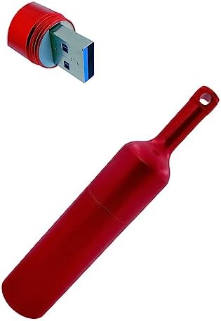 Savor Sophistication with the 128 GB Wine Bottle USB 3.0 Flash Drive – High-Speed Data Storage for Stylish Professionals and Students Alike