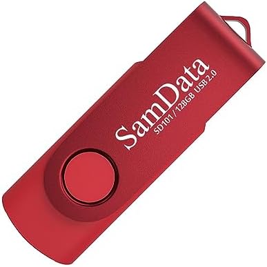 Maximize Your Storage with 128 GB USB Flash Drives 2 Pack – High-Speed Thumb Drives with LED Indicator for Effortless Data Backup and Transfer (Black) Ideal for Windows and Mac Compatibility