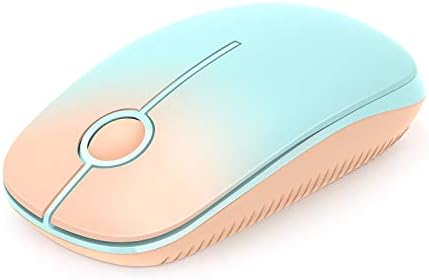 Sleek Vssoplor Wireless Mouse – Ultra-Slim Silent Optical Companion for Laptops & PCs | 2.4 GHz Nano Receiver, Perfect for Quiet Workspaces & Travel | Enhanced Compatibility for Windows, Mac & Linux