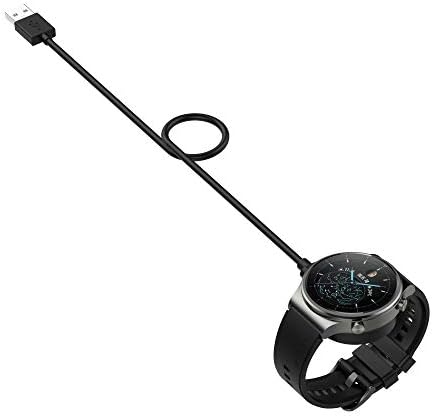 High-Speed USB Charger Cable for Huawei Smartwatches & Buds – 3.3 ft Durable Docking Solution for Huawei Watch 4/4 Pro/3/3 Pro/GT Series – Effortless Charging & Enhanced Compatibility in Sleek Black Design