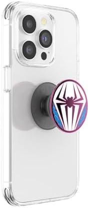 Mag Safe-Compatible Spiderman Enamel Ghost Spider Suit Pop Socket – Ultimate Hands-Free Kickstand & Wireless Charging Grip for Mobile Convenience and Style