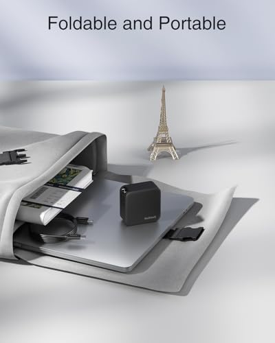 Nekteck 100 W Ga N IV USB-C Charger & 6.6 Ft Cable – Ultra-Fast Power Delivery Solution for Mac Book Pro/Air, i Pad Pro & All USB-C Devices – Compact, Foldable Design with Enhanced Safety Features & 90% Charging Efficiency