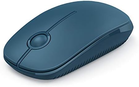 Sleek Vssoplor Wireless Mouse – Ultra-Slim Silent Optical Companion for Laptops & PCs | 2.4 GHz Nano Receiver, Perfect for Quiet Workspaces & Travel | Enhanced Compatibility for Windows, Mac & Linux