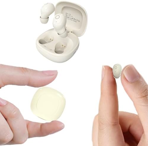 Compact Wireless Bluetooth Earbuds for Small Ears – Ideal for Side Sleepers with Weightless Comfort and Chic Purple Design – Effortless Connectivity for Exceptional Sound Quality and Discreet Listening Experience