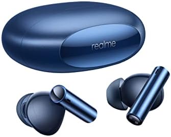 Unleash Superior Sound with realme Buds Air 3 Wireless Earbuds – Advanced Active Noise Cancellation, Enhanced 10 mm Dynamic Bass, and 30 Hours of Continuous Playtime in Striking Lemans Blue – IPX5 Water-Resistant Design for Ultimate Durability and Comfort During Workouts – Effortless Device Compatibility for Professionals and Audio Enthusiasts Seeking Quality and Style