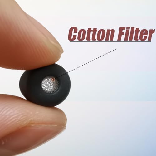 Ultimate Comfort Memory Foam Small Earbud Tips – Noise-Isolating Replacement Ear Tips with Advanced Filter Screen for Enhanced Audio Experience – 3 Pairs of Black Earphone Accessories for Superior Sound Quality and Compatibility