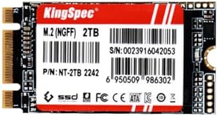Transform Your Device with King Spec NT Series 128 GB M.2 2242 SATA SSD – Lightning-Fast Internal Drive for Ultrabooks and Laptops, Seamless Compatibility & Unmatched Performance for Enhanced Productivity