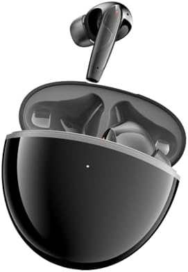 Elevate Your Audio Experience with True Wireless Active Noise Cancelling Earbuds – Bluetooth Headphones Featuring Built-In Microphone for Hands-Free Calls, Ergonomic Comfort, Extended Battery Life, and Perfect Compatibility with i Phone & Android for Workouts and Everyday Use