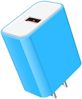 Rapid Charge USB Wall Charger – Quick Charge 3.0 Compact Power Block for i Phone & Samsung Galaxy – High-Speed Charging for Android Devices – Travel-Friendly Design with Safety Features – Universal Compatibility for LG, Moto & More