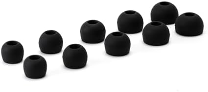 Hi-Fi Go Divinus Velvet Silicone Ear Tips – Unmatched Comfort & Superior Sound Isolation for 3-5 mm Nozzle Sizes – Premium Replaceable IEM Earbuds with 5 Size Variants (Small – 3 Pairs) for Enhanced Audio Experience