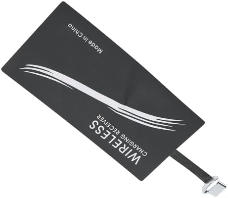 Transform Your USB Type C Device into a Qi Wireless Charging Powerhouse with Our Self-Adhesive Receiver – 2 Pack for Fast, Hassle-Free Charging on the Go!