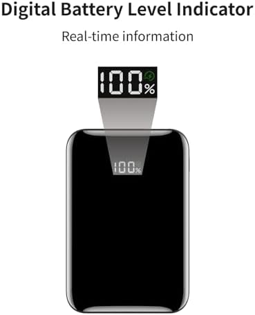 10000 m Ah Portable Power Bank for Heated Clothing – 5 V 2 A Fast Charging Battery Pack with LED Display for Vests, Jackets, Blankets, and Stadium Seats – Ultimate Solution for Cold Weather Comfort and Outdoor Adventures